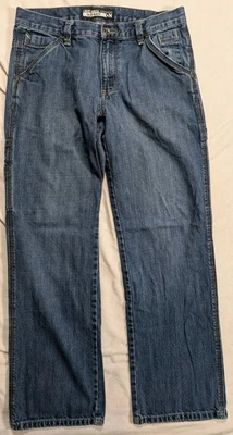 Vtg Old Navy Painters Jeans Men 32x33 Baggy Loose Fit Carpenter Y2K 90s Denim - Image 1 of 4