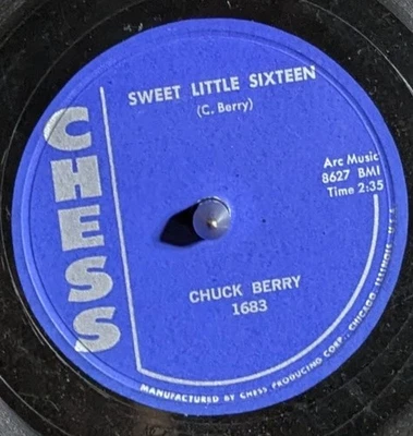 Chuck Berry - Sweet Little Sixteen / Reelin and Rocking - 1683 Foto 1 de 2