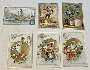 Lot de 6 Chromos Compagnie LIEBIG - Scènes Enfantines. - Picture 1 of 2