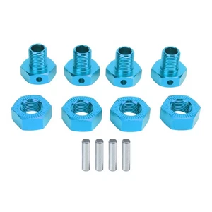 4Pcs RC Wheel Hex Coupler Replacement 17mm Hex Wheel Hubs For JLB 1/10 RC Truck - Picture 1 of 24