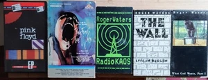 5xVHS - Pink Floyd/Roger Waters - mixed formats - VG/VG+ - Picture 1 of 13