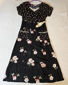 Vintage Pellini Dress Womens Size 5/6 NWT Floral - Picture 1 of 13