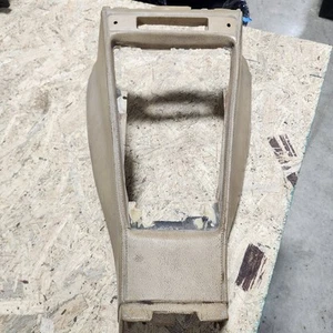 C3 Corvette Center Console Shift Housing Trim Tan OEM Shifter Bezel 69-71 FLAWS - Picture 1 of 12