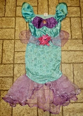 Disney Princess The Little Mermaid Girl's Halloween Costume. Sz. Todd. 3-4 - Image 1 of 4
