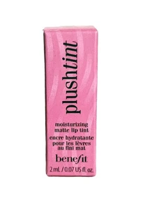 BENEFIT Plushtint feuchtigkeitsspendende matte Lippentönung "Cremepuff" Mini - Neu & Versiegelt. - Bild 1 von 5