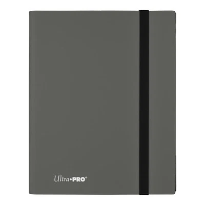 Ultra Pro 9 POCKET ECLIPSE Smoke Grey Binder 360 Card 20 Side Load Pages mtg - Image 1 of 3