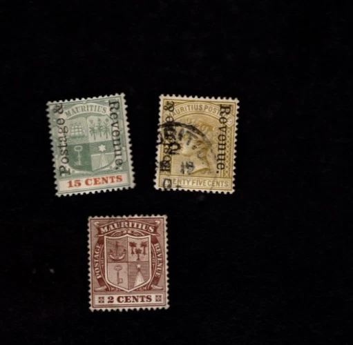 Mauricio sc#120 MNH #121 usado #138 MNG (1902-10) MNH Foto 1 de 1