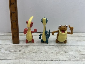 Gigantosaurus Dinosauro Figure, Pacchetto Giocattolo X3 Action Figure Spedizione Gratuita - Foto 1 di 11