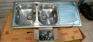 Franke double bowl kitchen sink - Picture 1 of 2