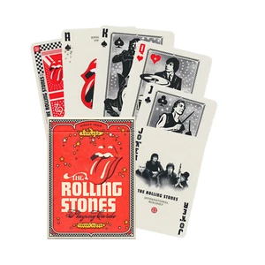THE ROLLING STONES PREMIUM PLAYING CARDS DECK THEORY 11 MADE IN USA ROCK NEW - Picture 1 of 10