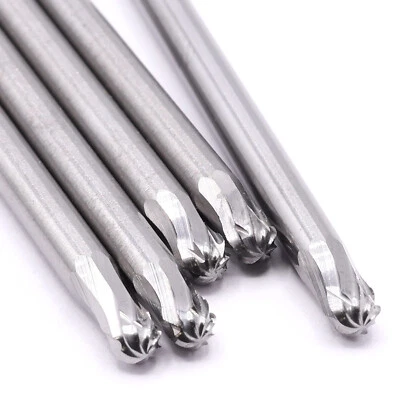  5x VHM Schaftfräser 3mm Frässtifte Fräser Gravur für Dremel Proxxon Zubehör - Bild 1 von 4