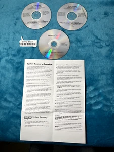 Vintage Windows Vista Home Basic 32-Bit Recovery Disks for HP or Compaq PC - Picture 1 of 1