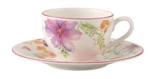Frühstückstasse + Untertasse Mariefleur von Villeroy & Boch, 390 ml - Bild 1 von 6