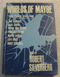 Worlds Of Maybe Seven Stories Of Science Fiction Robert Silverberg Weekly Reader - Imagen 1 de 2