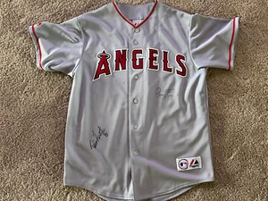 Majestic Authentic Los Angeles Anaheim Angels Home Jersey Mens Size Large Signed - Picture 1 of 6