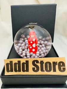 Yayoi Kusama snow globe YAYOI Japan Artist Red - Picture 1 of 5