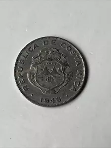 VINTAGE 1948 - COSTA RICA - 0,25 CENTIMOS MÜNZE (3) - Bild 1 von 2