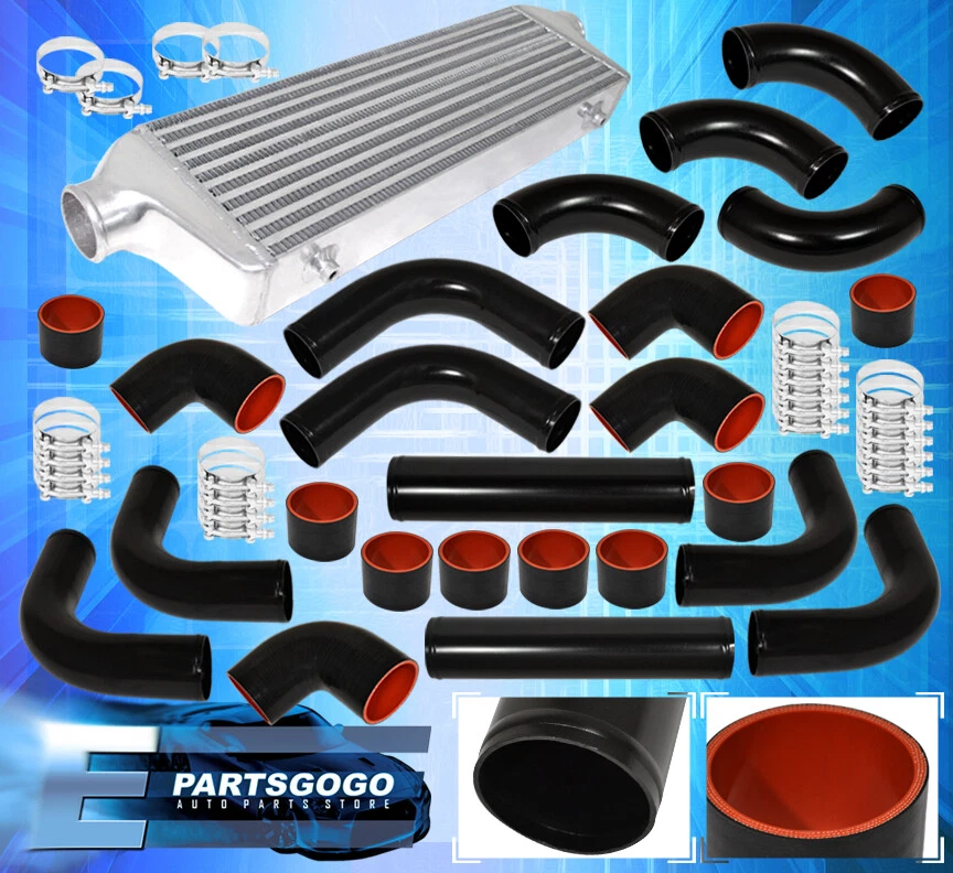 Fimc Turbo Intercooler + Silicone Coupler Hose + 64mm Piping Kit + T-Bolt Clamps - Image 1 of 1
