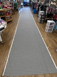 Waverly "Ellis" Black & White Upholstery Fabric 15 yards 18 inches x 56" Charity - Picture 1 of 6