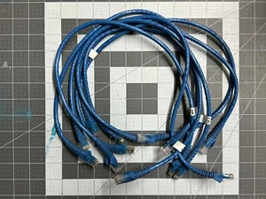7 pcs. 24 inch ( 2 ft )( ~ 60 cm ) Tripp Lite 1000X Patch Cable CAT6 24AWG RJ-4 - Picture 1 of 6