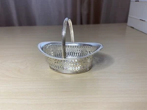 Open Work Basket Fixed Handle Gorham Sterling Silver  B-2-29 - Picture 1 of 11