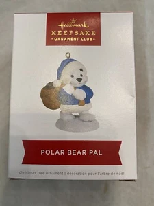 2022 Hallmark Polar Bear Pal KOC Member Exclusive Keepsake Ornament Club NEW - Picture 1 of 3