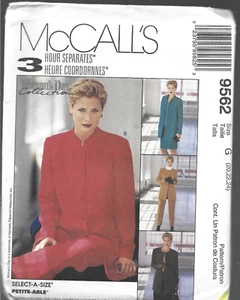 PS McCalls 3 Stunden getrenntes Muster #9562 - Misses Jacke - Hose - Rock - Top 20-24 - Bild 1 von 1