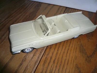 1963 Buick Electra 225 CONVERTIBLE DEALER PROMO FRICTION CAR - - TAN - Image 1 of 4