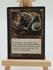Excavator  Tempest Magic Karte MTG  englisch (Ausgräber)  - Bild 1 von 2
