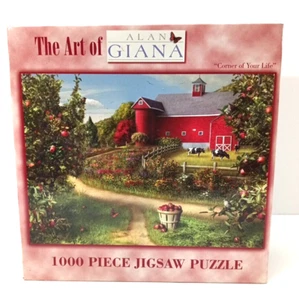The Art Of Alan Giana "Corner of Your Life" 1000 PC Jigsaw Puzzle Sealed - Picture 1 of 6