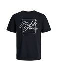 Jack & Jones T-Shirt Uomo 12246422 Halbie Ai 23/24 Cotone Con Maxi Logo Petto 11