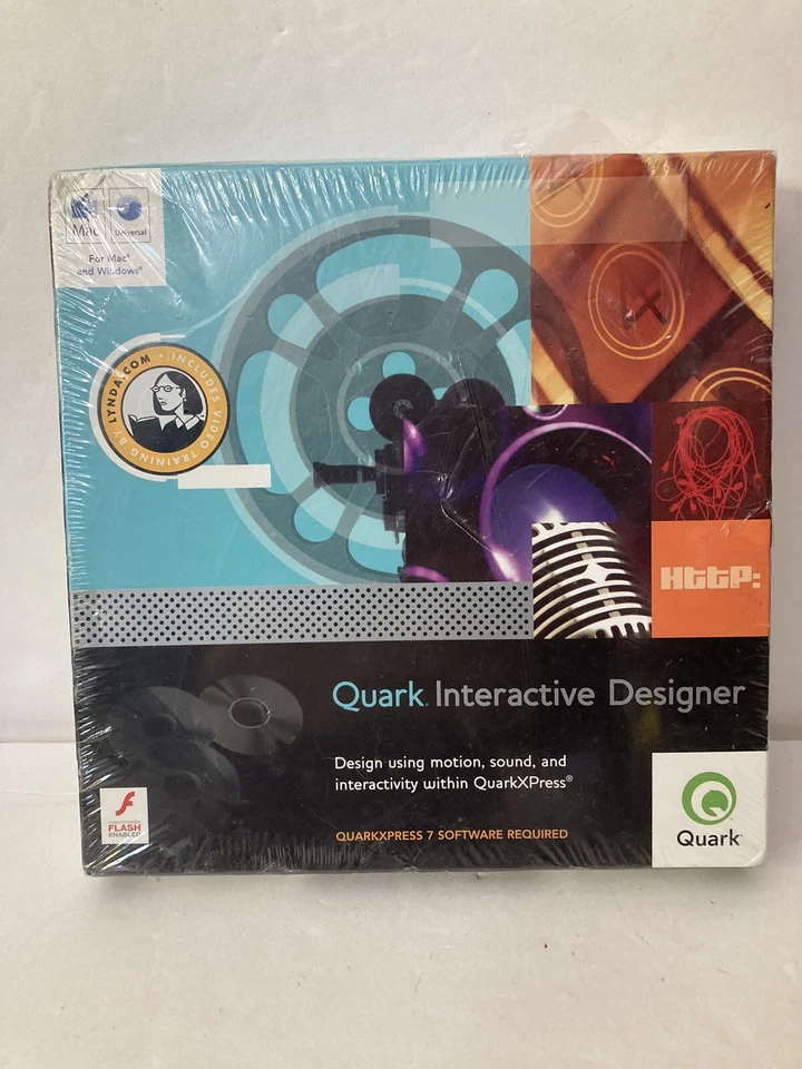 NEW Quark Interactive Designer Web Design MAC / PC Sealed - Image 1 of 4