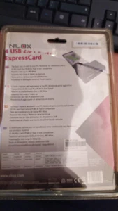 4 USB 2.0 Ports ExpressCard Nilox - Foto 1 di 2