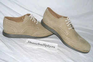 Cole Haan Lunargrand Wingtip - ELEGIR TAMAÑO - C13950 Gamuza Castaña Milshake Ivy - Imagen 1 de 6