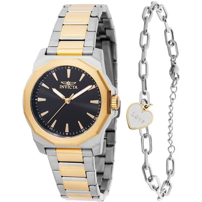 Invicta Women's Watch Speedway Quartz Black Dial Two Tone Bracelet 48578 - Image 1 of 3