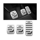 3PCS Non-Slip Car Pedal Covers Vehicle Gas and Brake Pedals Covers Kit, Manual