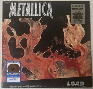 METALLICA LOAD LP REMASTERED VINYL ON POOR TWISTED ORANGE VINYL WALMART EXC - Imagen 1 de 5
