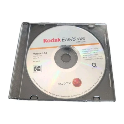 Kodak EasyShare Software CD Version 5.0.2 for Windows & Mac OS X - P/N 4J4052 - Image 1 of 2
