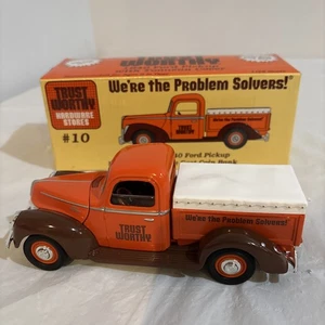 Trustworthy Hardware 1940 Ford Pickup Truck Die-Cast Bank 1:25 Tenth Edition - Picture 1 of 12