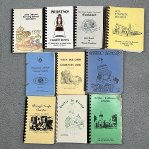 10 Vintage Minnesota Cookbooks Recipe Books MN 1970s-1990s - Imagen 1 de 5