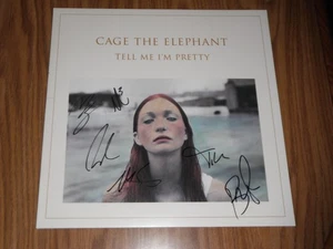 CAGE THE ELEPHANT SIGNED TELL ME IM PRETTY VINYL ALBUM - Picture 1 of 1