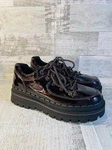 Skechers Jammers Cool Block Rojo Borgoña Mujer Talla 9 Plataforma Zapatos Tenis - Imagen 1 de 9