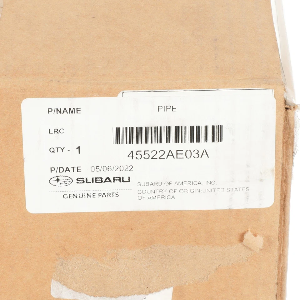 Conjunto de tubo refrigerador transmisión Outback 45522AE03A nuevo OEM Subaru 2001-2004 Foto 1 de 1