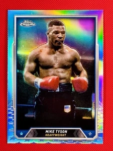 2024 Topps Chrome Boxing Mike Tyson ~Rifrattore~ #HOF 👨💥🥊 #35 - Foto 1 di 3