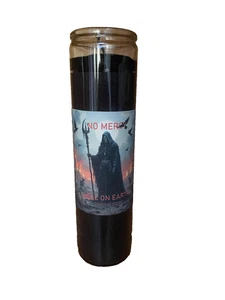 No Mercy Hell On Earth Black Candle - Wicca, Hoodoo, Paganism - Picture 1 of 6