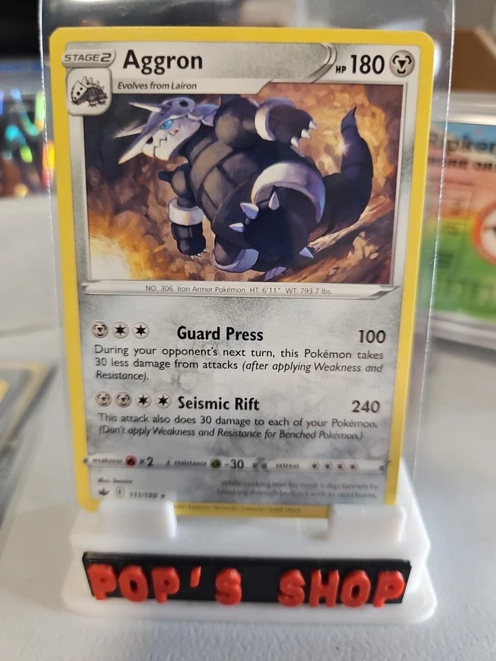 Aggron 111/198 Swsh06: Sword & Shield - Chilling Reign Regular - Image 1 of 1