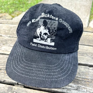 Vintage 1980s Trucker Hat Ensign Bickford Aerospace Field Distribution Snapback - Picture 1 of 10