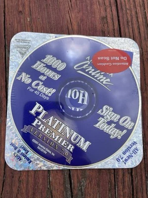 America Online AOL 7.0 CD SEALED Disc Vintage 90’s Internet - Image 1 of 2