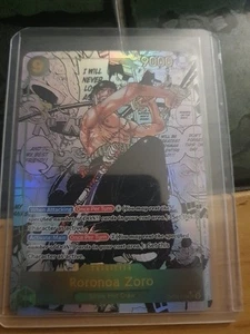 One Piece Roronoa Zorro OP06-118 Manga NM ENGLISCH (PROXY) - Bild 1 von 4