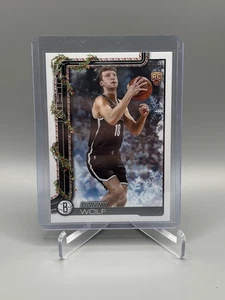 2025 Topps Holiday Danny Wolf RC #H187 Brooklyn Nets - Picture 1 of 2